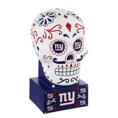 NFL New York Giants Sugar Skull Totenkopf Garden Figure Totenschädel Football