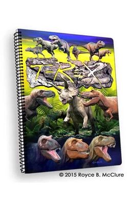 T-Rex 3D Collegeblock Notizbuch