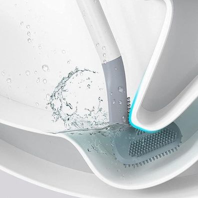 GolfBrush Toilettenbürste Klobürste WC Bürste Toiletten Garnitur TPR Silikon