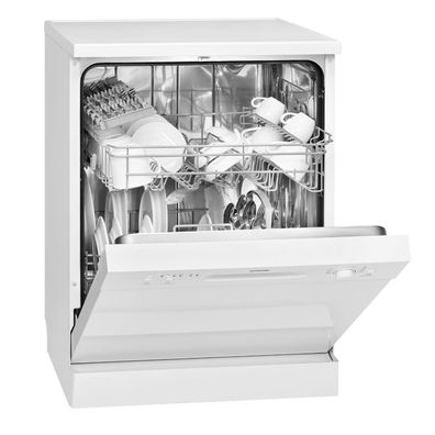 BOMANN Geschirrspüler GSP 7406 Spülmaschine Standgerät 60 cm LED-Anzeige Weiß