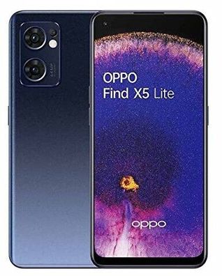 OPPO Find X5 Lite 5G, 256 GB, Starry Black, NEU, OVP, versiegelt, Garantie