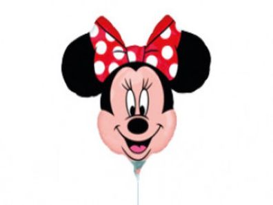 Disney Minnie Mouse Kopf Folienballon 28 cm