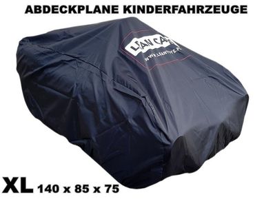 Abdeckhaube Abdeckplane XL Polyester Wasserdicht Schutz Kinderauto Kinderfahrzeuge