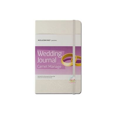Moleskine Passion Journal Wedding Large fester Einband mit Prägung
