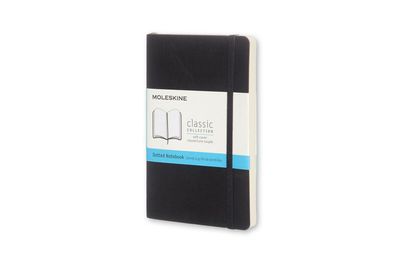 Moleskine Notizbuch Softcover Schwarz Pocket Punktraster