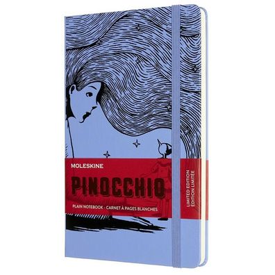 Moleskine Notizbuch "Pinocchio" Hardcover Large A5 Blanko Fee