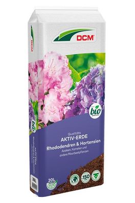 Cuxin DCM Aktiv-Erde Rhododendren & Hortensien-Erde 20 l Pflanzerde Blumenerde