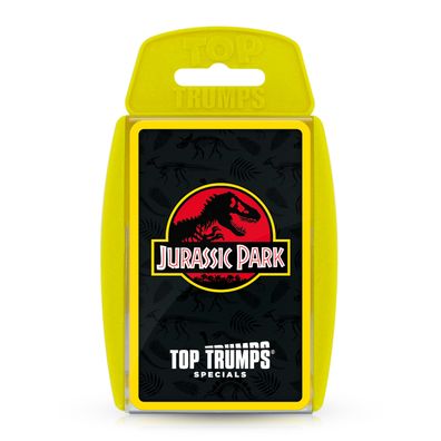 Top Trumps - Jurassic Park Kartenspiel Spielkarten Quartett Dinosaurier World