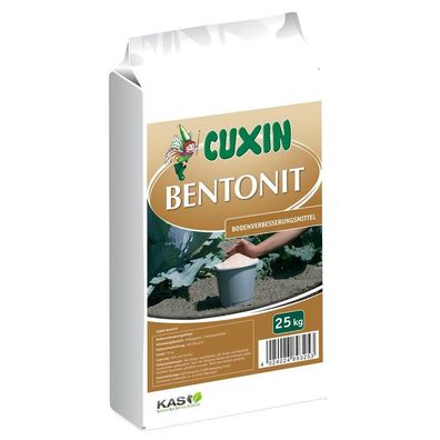 Cuxin DCM Bentonit Tonmineral gekörnt Gesteinsmehl 25 kg.