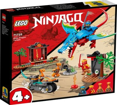 LEGO 71759 Ninjago Drachentempel Spielspass Spielset Bausteine Klemmsteine
