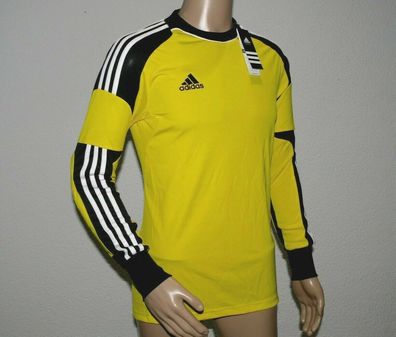 Adidas Z20118 REVIGO 13 GK JS R-Hals Fußball Trikot Langarm Shirt M Gelb Schwarz