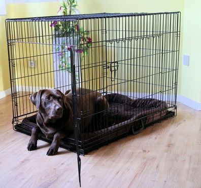 Komplettset Faltbare Hundegitterbox SAFE Hundetransportbox Hundekäfig Käfig