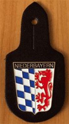 Polizei Verbandsabzeichen / Dienststellenabzeichen / Polizeipräsidium Niederbayern