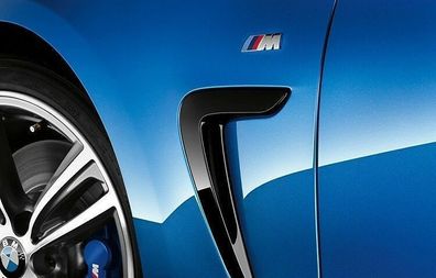 Original BMW M Emblem Schriftzug Logo 45x15mm selbstklebend FT 51148058881