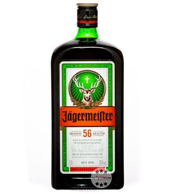 Jägermeister Kräuterlikör (35 % Vol., 1,0 Liter) (35 % Vol., hide)