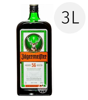 Jägermeister Kräuterlikör 3l (35 % Vol., 3,0 Liter) (35 % Vol., hide)