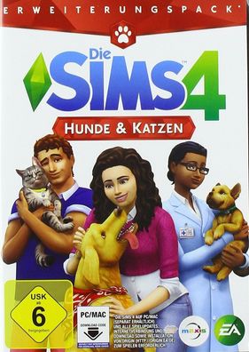 Die Sims 4 - Hunde & Katzen (PC, 2017 Nur EA APP Key Download Code) Keine DVD