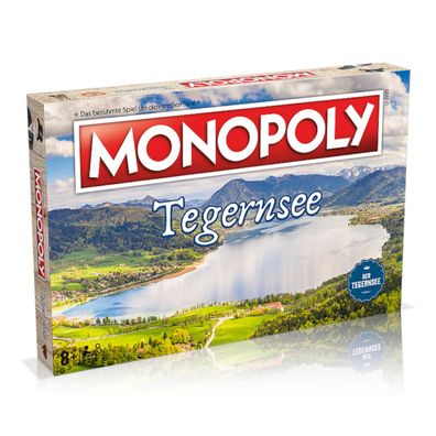 Monopoly Tegernsee (Neuauflage) Brettspiel Gesellschaftsspiel Spiel Bayern