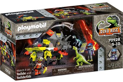 Playmobil 70928 Dino Rise RoboDino Kampfmaschine Dinosaurier Roboter Spielzeug