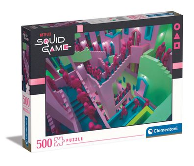 Clementoni 35130 Netflix Squid Game 500 Teile Puzzle