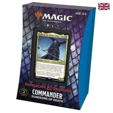 MTG Magic the Gathering - Dungeons & Dragons - Dungeons of Death - 1 Commander ...