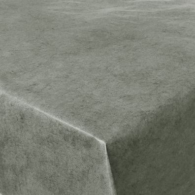PVC Tischdecke Marble Grau Wachstuch Uni marmoriert • Breite & Länge wählbar