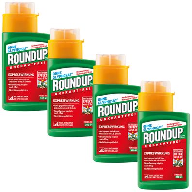 4 x Roundup® Express Konzentrat, 250 ml