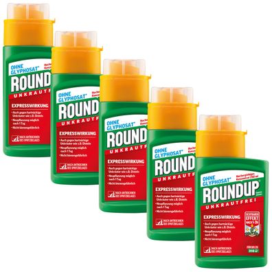 5 x Roundup® Express Konzentrat, 250 ml