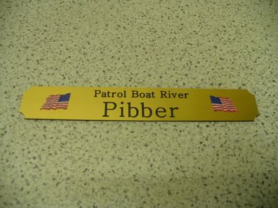 Kleines Namensschild für Modellständer - PBR Pibber