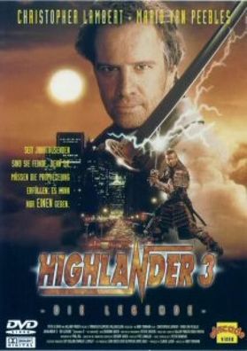 Highlander 3 - Die Legende (DVD] Neuware