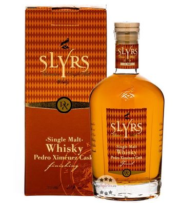 Slyrs Pedro Ximénez Fass Whisky (46 % vol., 0,7 Liter) (46 % vol., hide)