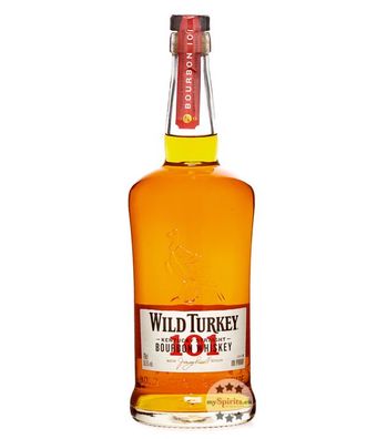 Wild Turkey 101 Bourbon Whiskey (50,5 % Vol., 0,7 Liter) (50,5 % Vol., hide)