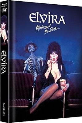 Elvira - Herrscherin der Dunkelheit (LE] Mediabook Cover B (Blu-Ray & DVD] Neuware