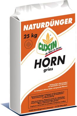 Cuxin DCM Horn-Gries Horngrieß Minigran Naturdünger 25 kg