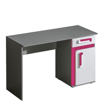 Apetito Bis 09 - Einfacher Schreibtisch, Schreibtisch mit Schublade, Jugendzimmer