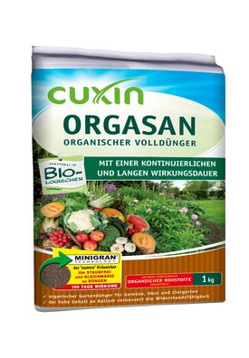 Cuxin DCM Orgasan 1 kg organischer Volldünger Dünger Obst Gemüse
