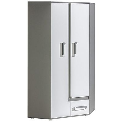 Marmex Apetito 02 - Jugend-Eckkleiderschrank, Eckkleiderschrank mit Einlegeböden