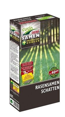 Cuxin DCM Rasensamen Rasen Samen Schatten 600 g