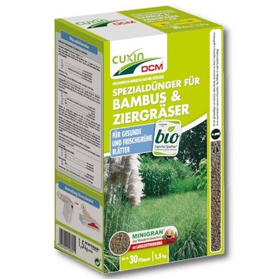 Cuxin DCM Spezialdünger für Bambus & Ziergräser 1,5 kg