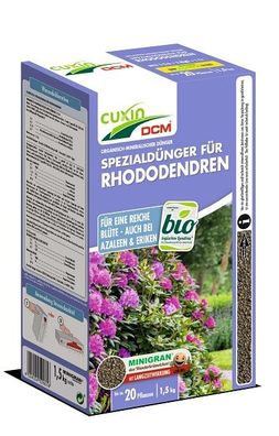 Cuxin DCM Spezialdünger Rhododendren Azaleen Erika Blumendünger Bio 1,5 kg