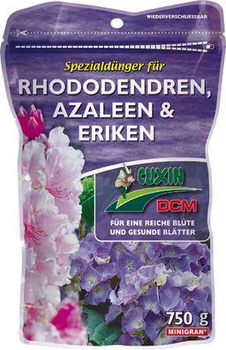 Cuxin DCM Spezialdünger Rhododendren Azaleen Erika Blumendünger Bio 750 g