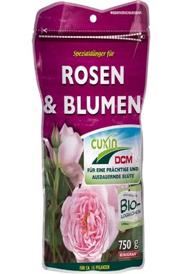 Cuxin DCM Spezialdünger Rosen & Blumen 750 g