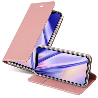 Cadorabo Hülle kompatibel mit Apple iPhone XS MAX in CLASSY ROSÉ GOLD - Schutzhüll...
