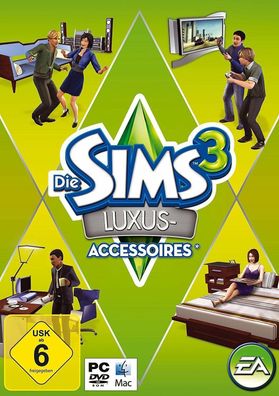 Die Sims 3 Luxus Accessoires (PC, 2012 Nur EA APP Key Download Code) Keine DVD, No CD