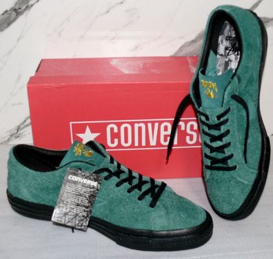 Converse 155341C ONE STAR 74 OX Echt Leder Schuhe Sneaker Boots 46,5 Hunter Grün