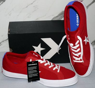 Converse 160595C ONE STAR OX Canvas Schuhe Sneaker Boots 50 Gym Red Hyper Royal