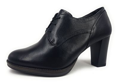 Tamaris Damenschuhe Schnürschuhe Elegant eleganter Schnürer Schwarz Freizeit