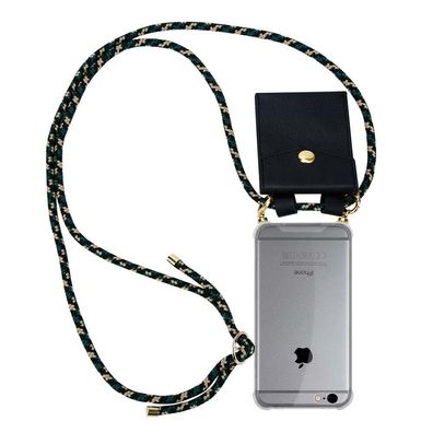 Cadorabo Handy Kette kompatibel mit Apple iPhone 6 PLUS / 6S PLUS in Camouflage - ...