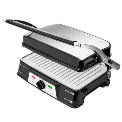 Kontaktgrill Cecotec Rock'n grill 1500 Take&Clean 1500W Schwarz Silberfarben 150
