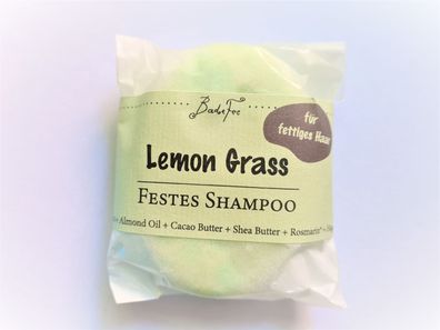 Lemon Grass festes Shampoo - ausgleichend, vegan 50 g